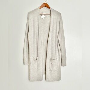 NWT Madewell Cardigan Gray Knit Sweater Wool Blend